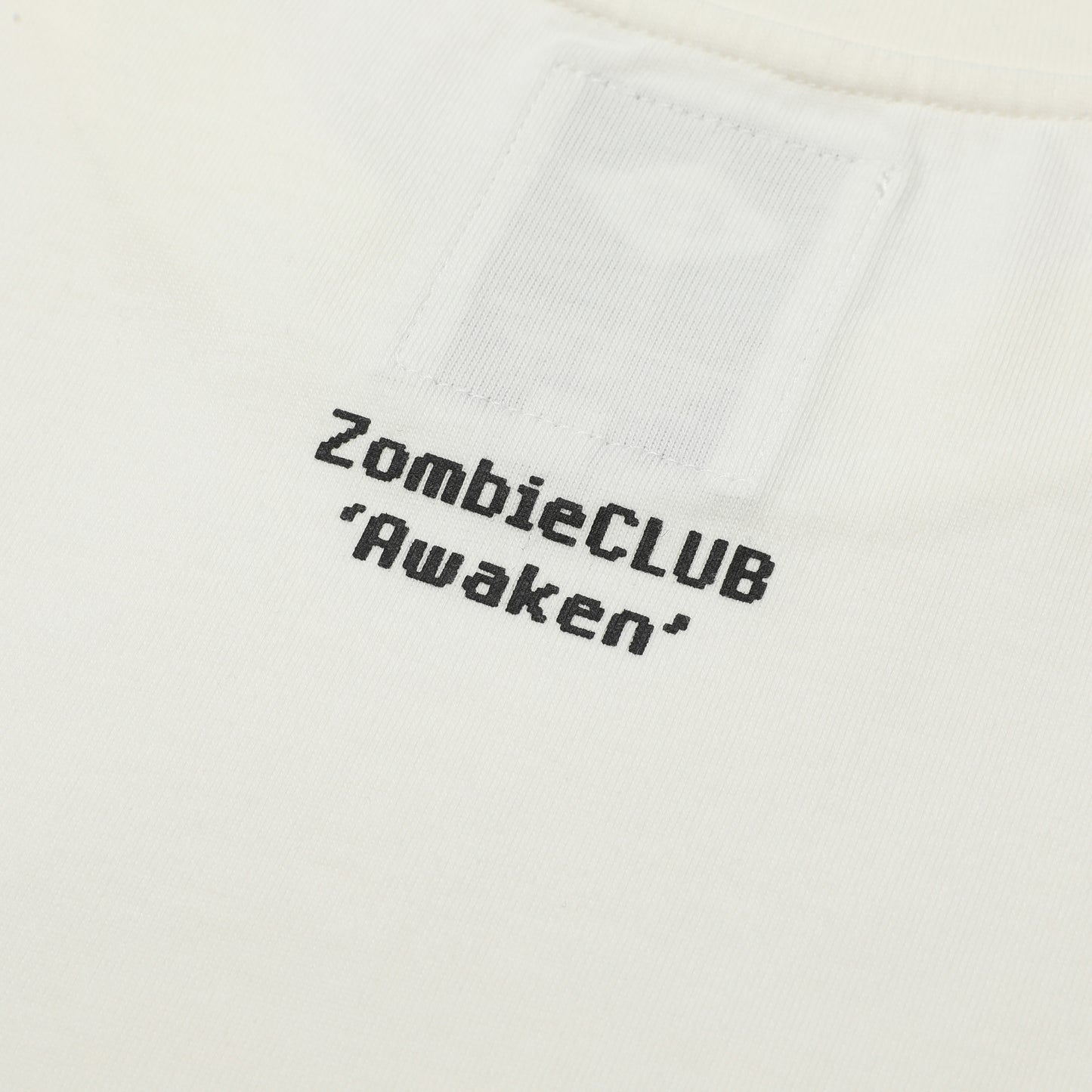 ZombieClub Exhibition Tee White N01
