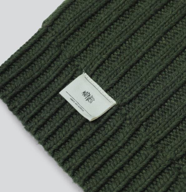 MADNESS RIBBED CREW KNIT SWEATER